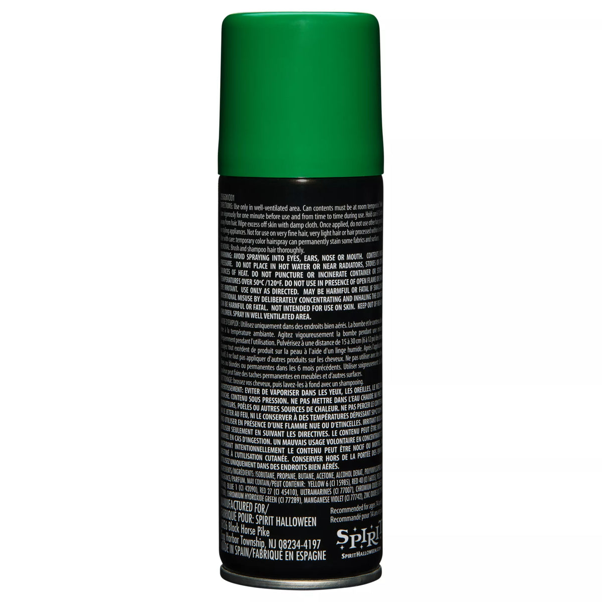 Green Hairspray