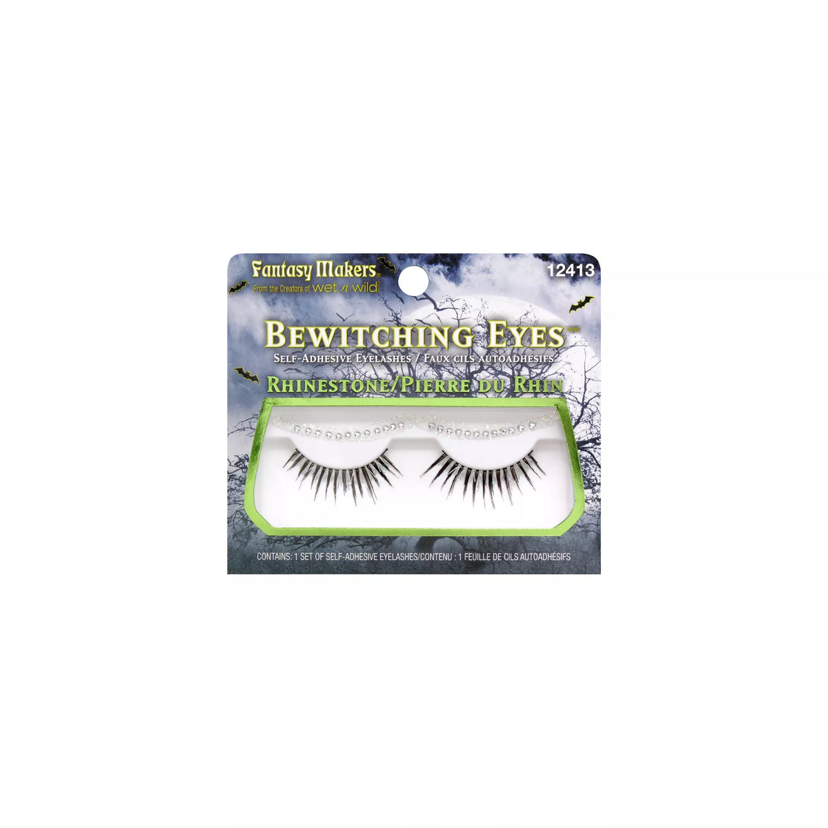 Rhinestone False Lashes