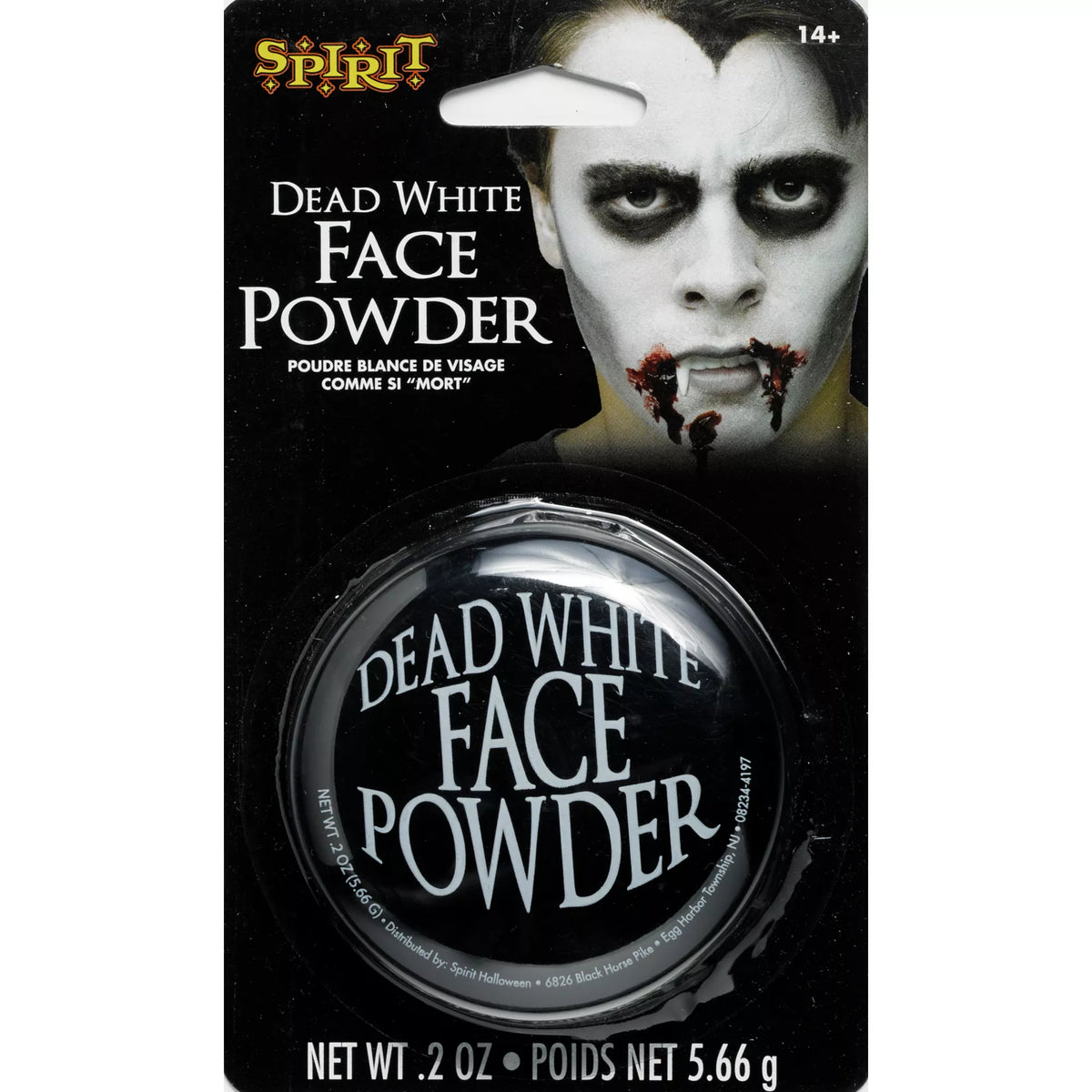 Dead White Face Powder Makeup