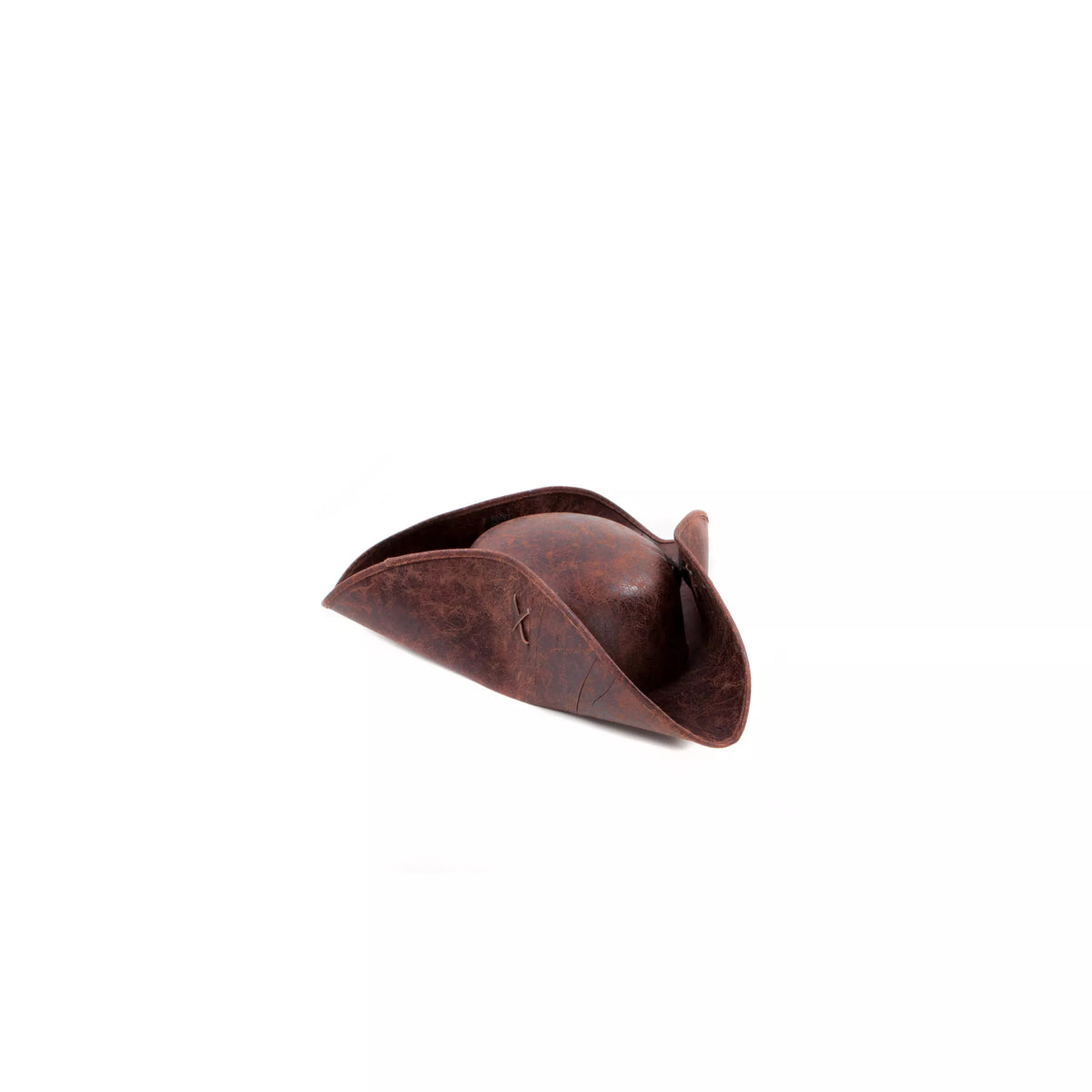 Brown Distressed Pirate Hat