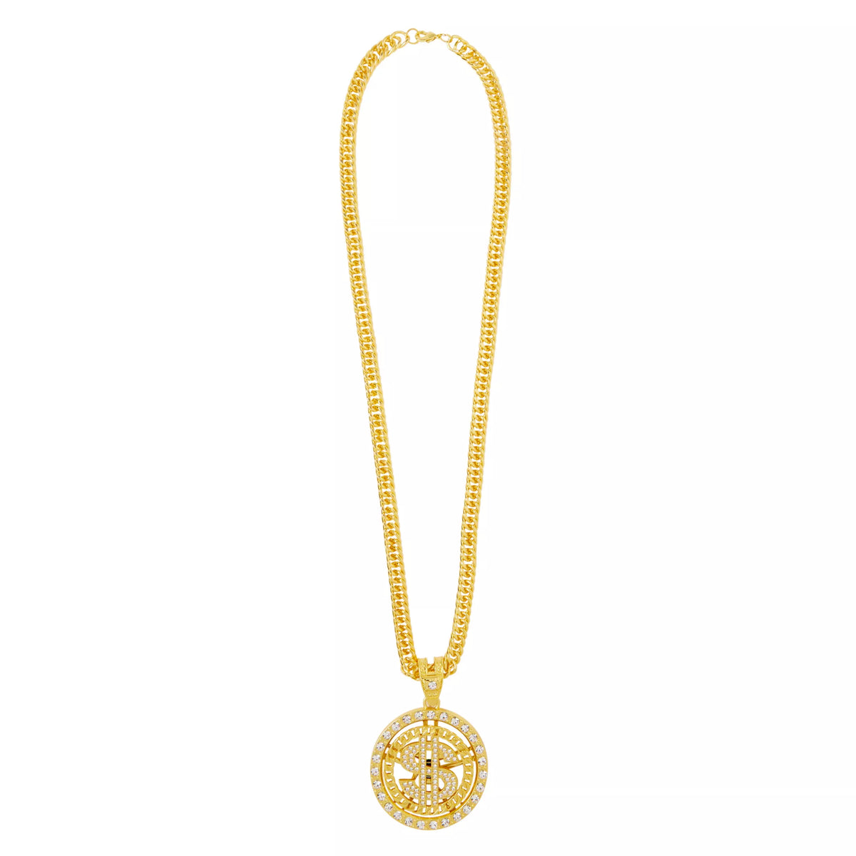 Dollar Sign Chain Necklace