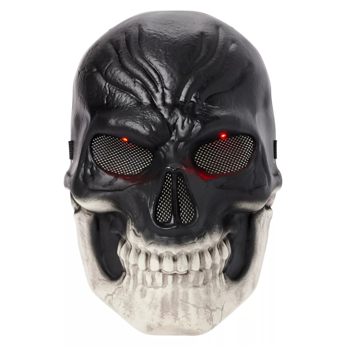 Light-Up Dark Skeleton Mask