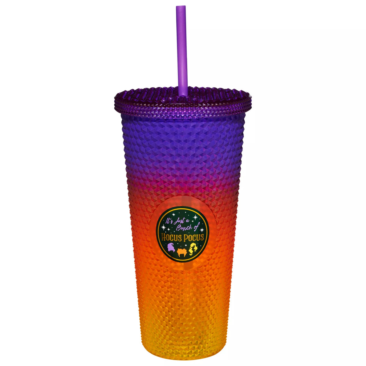 Ombre Hocus Pocus Cup with Straw