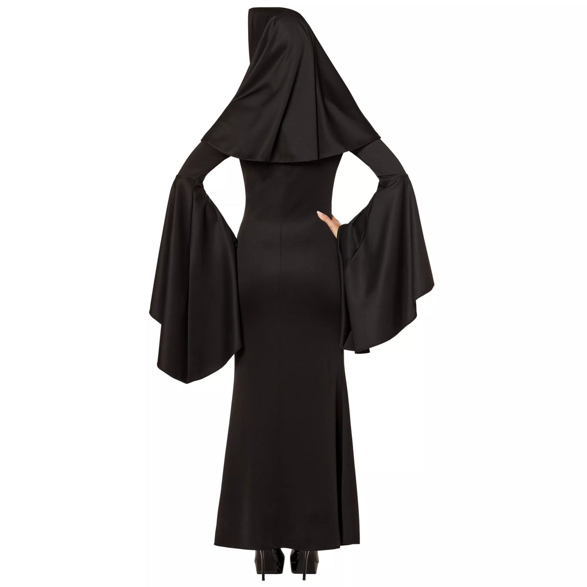 Adult Long Sexy Nun Costume