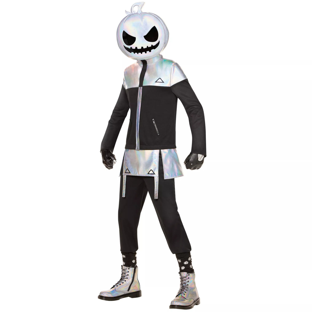 Youth Chrome Punk Costume - Fortnite