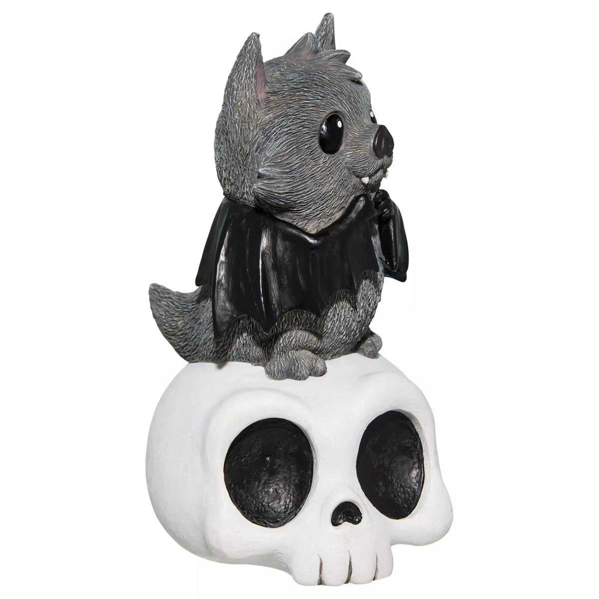 Bat Skull Statue