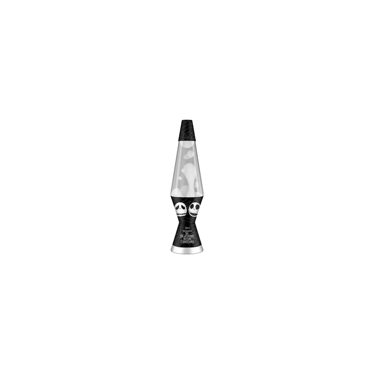 The Nightmare Before Christmas Jack Skellington 17 Inch Black and White Lava Lamp