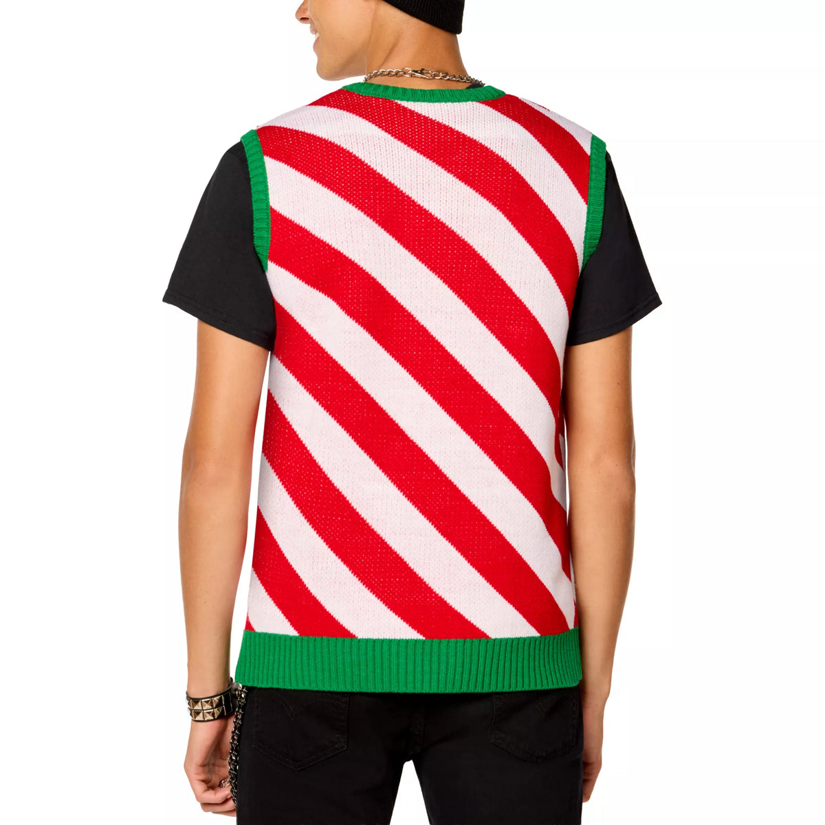 Bow and Bell Christmas Sweater Vest