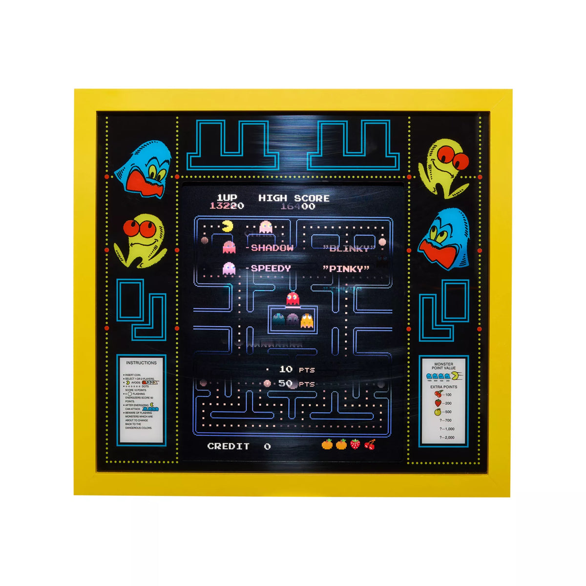 Pac-Man Lenticular Sign
