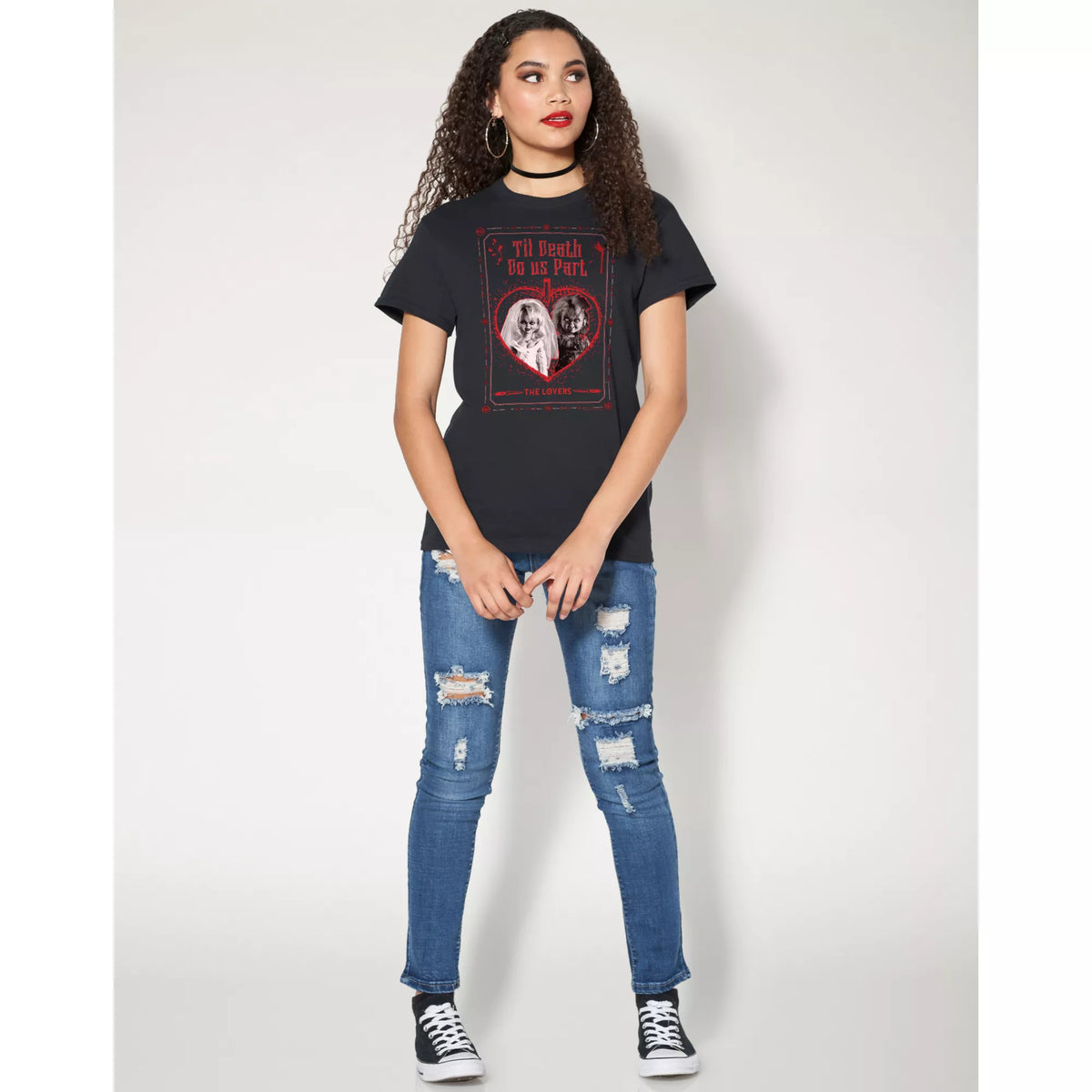 Til Death Do Us Part Chucky and Tiffany T Shirt